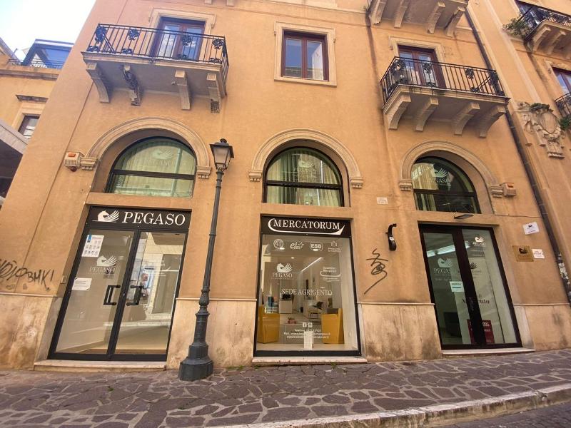 Ingresso della sede Afrodite di Agrigento in Via Atenea